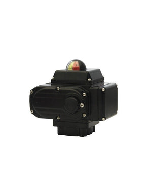 Dwyer Instruments ACT-TD04-24VAC | Electric Two-Position | 24 VAC | 2 aux switches | 1770 in-lb | Black body | Dome indicator | 1/2" NPT electrical connection