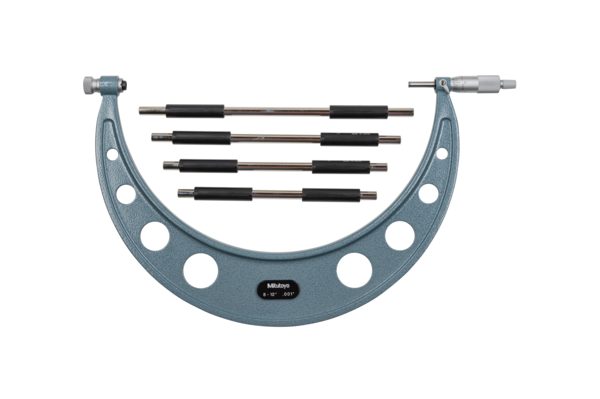 Mitutoyo 104-151 | Interchangeable Anvil Micrometer | Range 8 - 12 inches | Graduation 0.001"