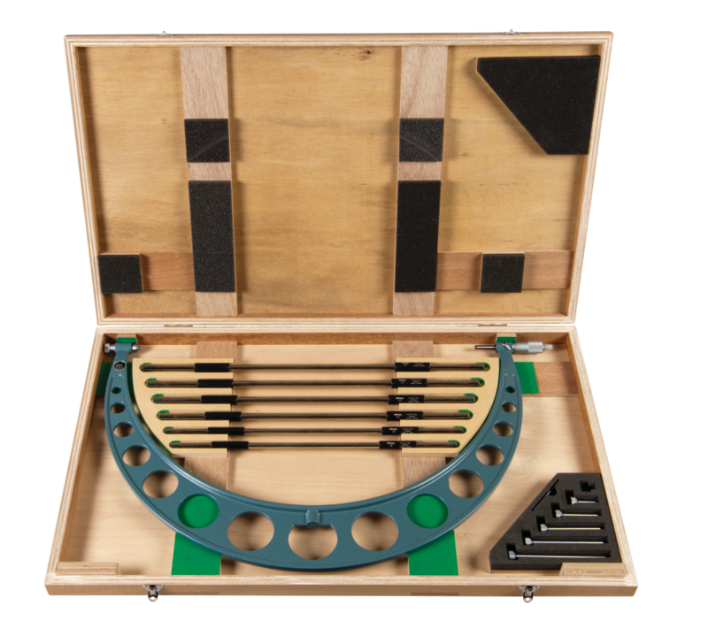 Mitutoyo 104-202 | Interchangeable Anvil Micrometer | Range 18 - 24 inches | Graduation 0.001"