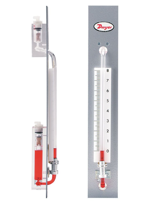 Dwyer Instruments 1235-12-D | Well-type manometer | Range 0-12