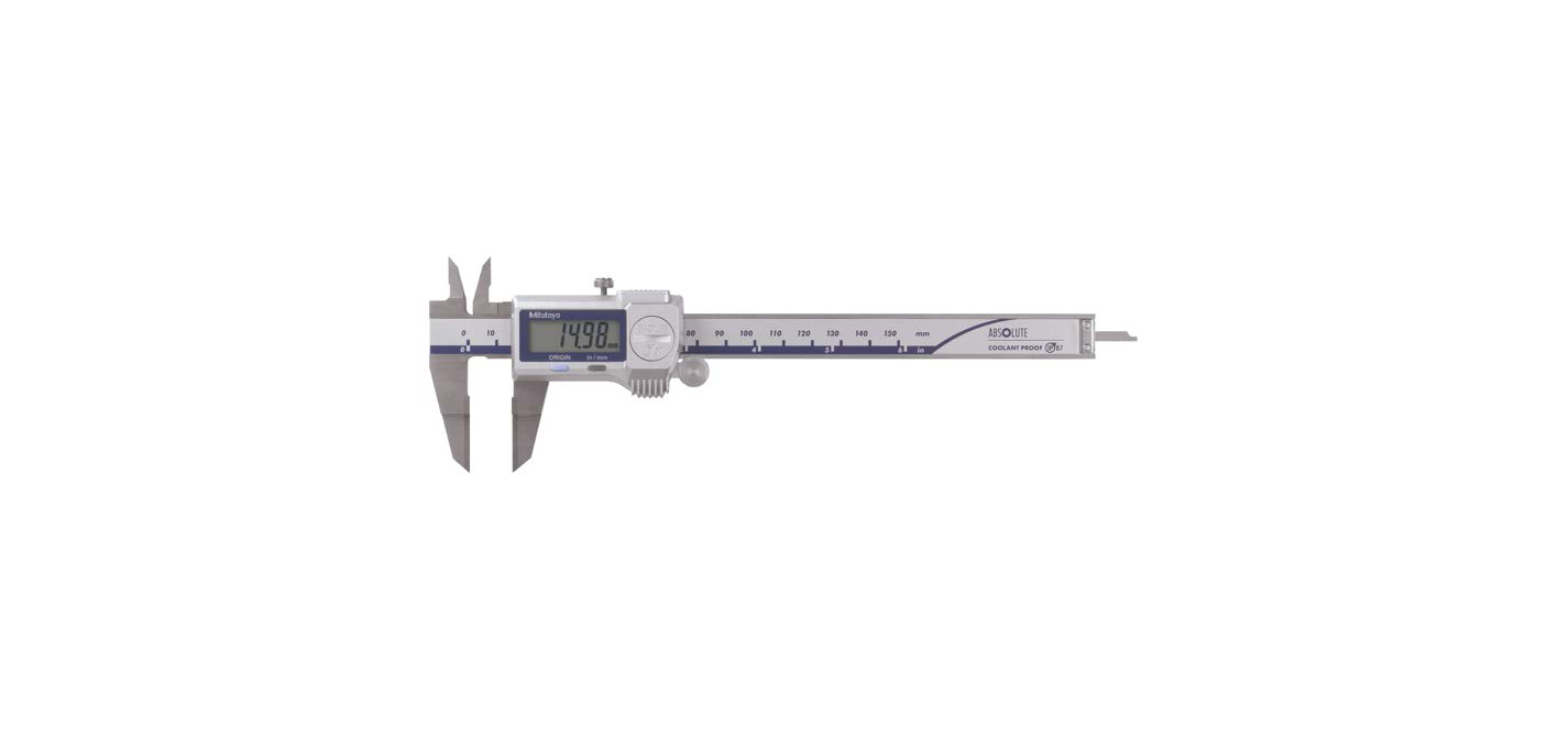 Mitutoyo 573-734-20 Digital Blade Caliper 0 - 150 mm (0 - 6")