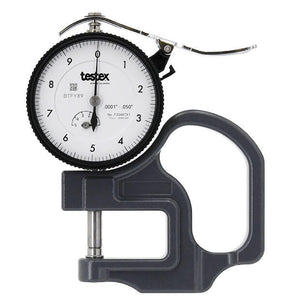 DeFelsko RTMMICCERT | Testex Micrometer Dial Thickness Gage | Microns, Certified - generaltechuae