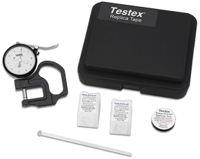 DeFelsko RTKITMIC | Testex Dial Thickness Gage Kit | Microns, Analog Micrometer Kit - generaltechuae