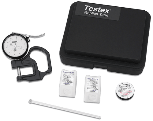 DeFelsko RTKITMIC | Testex Dial Thickness Gage Kit | Microns, Analog Micrometer Kit - generaltechuae