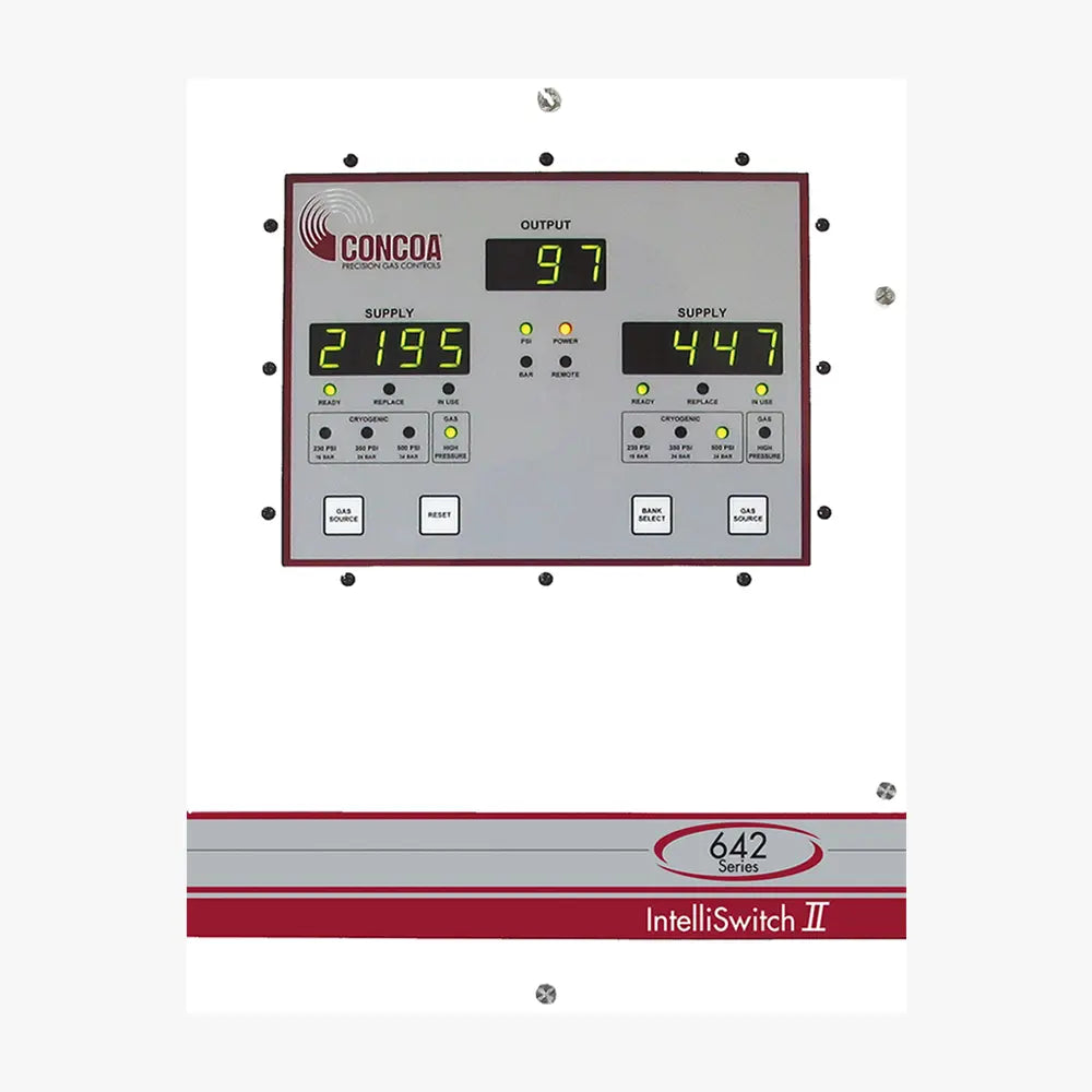 CONCOA 642 Series | Web-Enabled Electronic Switchover | Email Alerts, NEMA 4, 3000 PSIG