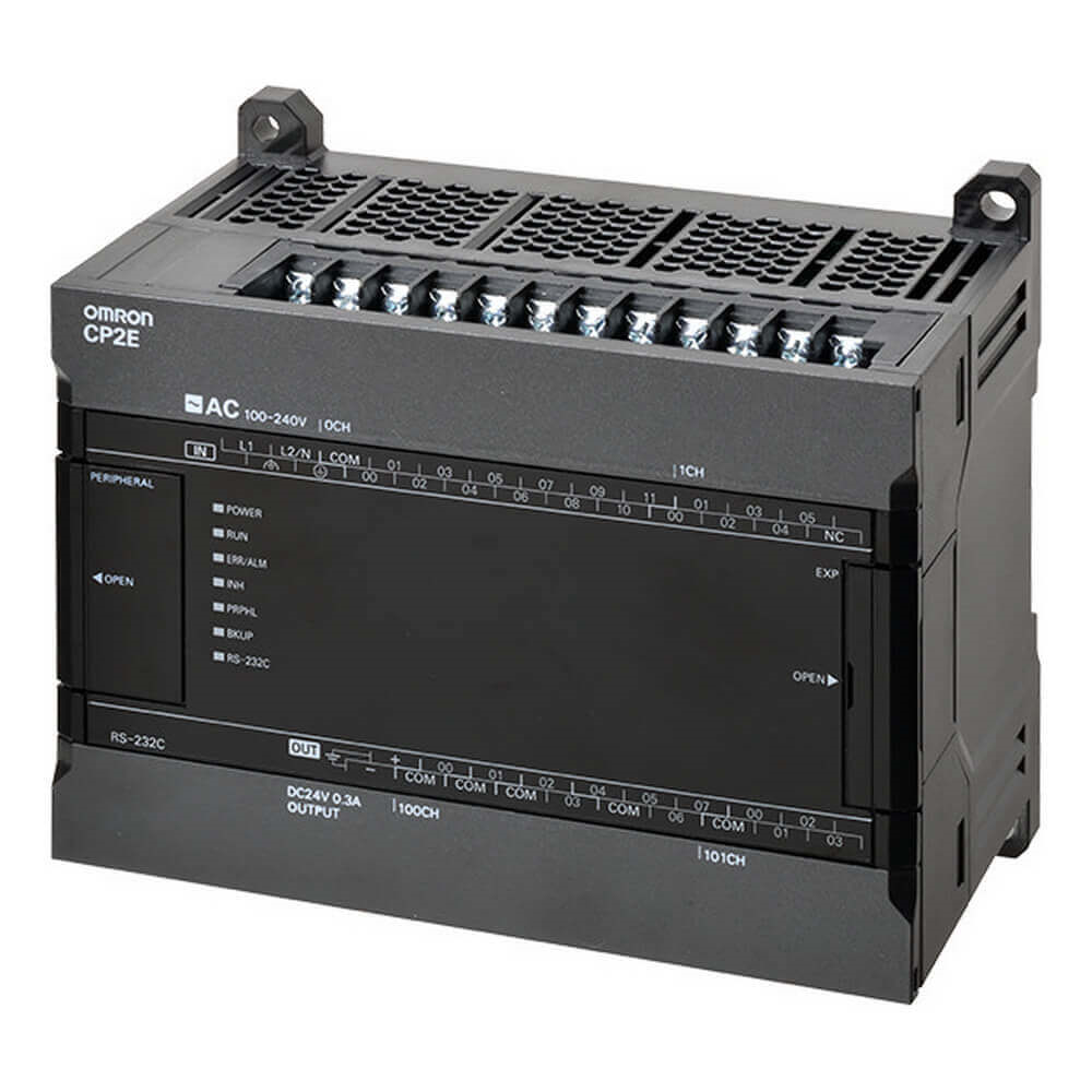 OMRON CP2E-E40DR-A | CP2E series compact PLC - Essential Type