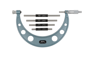Mitutoyo 104-140A | Interchangeable Anvil Micrometer | Range 100 - 200 mm Metric | Graduation 0.01 mm