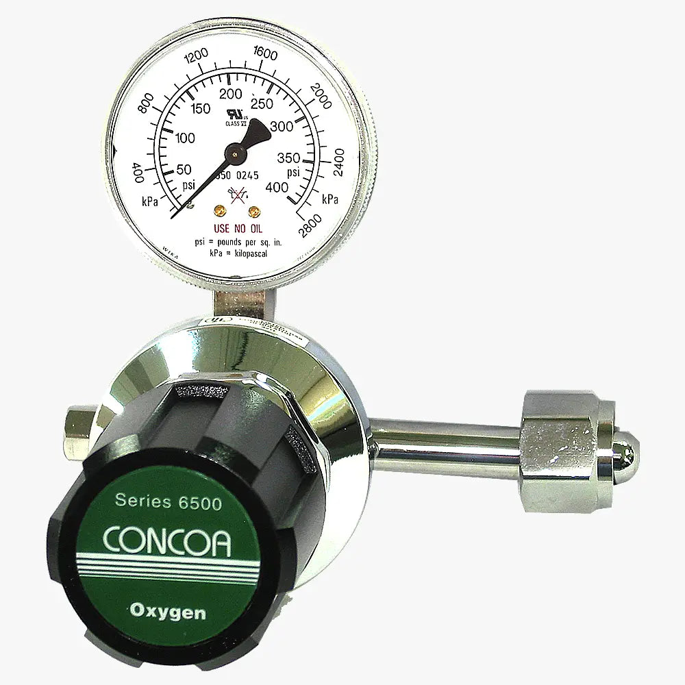 CONCOA 8066536-01-1 | 6530 Series Liquid Cylinder Regulator | Oxygen, CGA 540, 120 PSIG Delivery