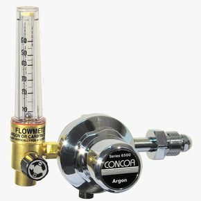CONCOA 8066534-01-1 | 6530 Series Liquid Cylinder Flowmeter Regulator | Gas-saver, Argon/CO2, Dual Flowmeter