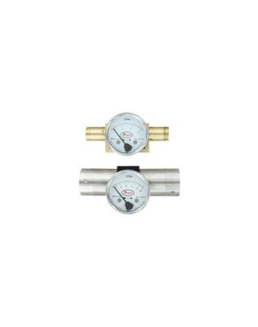 Dwyer Instruments DTFW-2B-3W | Variable-Area Flowmeter for Liquids & Oils | Range 0-3 GPM water | 1/2" NPT | Brass body