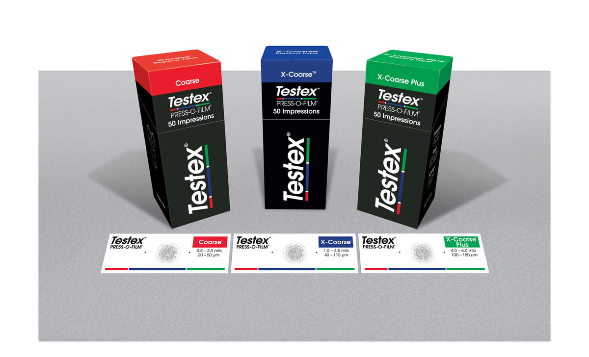 DeFelsko RTC | Testex Press-O-Film Replica Tape, Coarse (C) | 20 to 50 µm - generaltechuae (2)