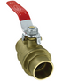 Dwyer Instruments SWBV-01 | Sweat connection brass ball valve | 600 psi | Full port | 3/8"