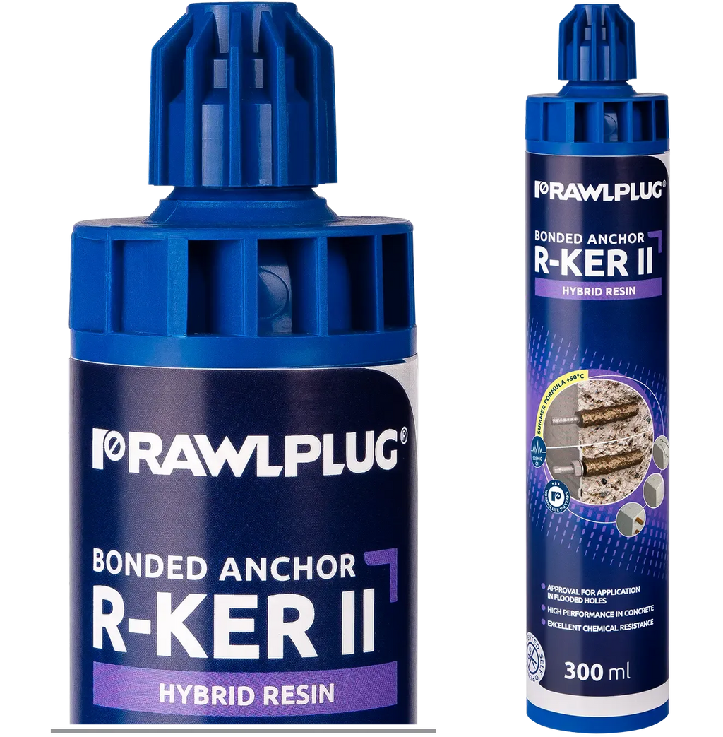 Rawlplug R-KER-II-400-S | R-KER-II Hybrid Bonded Anchor, Summer Version | 400 ml cartridge - generaltechuae