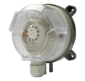 Differential pressure switches, Setting range 200-1000 Pa