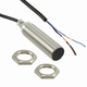 OMRON E2B-M18LS08-WP-C1 2M | Proximity sensor, LITE, inductive, nickel-brass, long body, M18, shielded, 8 mm, DC, 3-wire, NPN-NO, 2 m cable