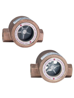 Dwyer Instruments SFI-300SS-3/8 | Sight flow indicator | 3/8" body | 3.063" L x 2.250" D x 2.125" H (78 x 57 x 54 mm) | 1.7 lb (0.8 kg)