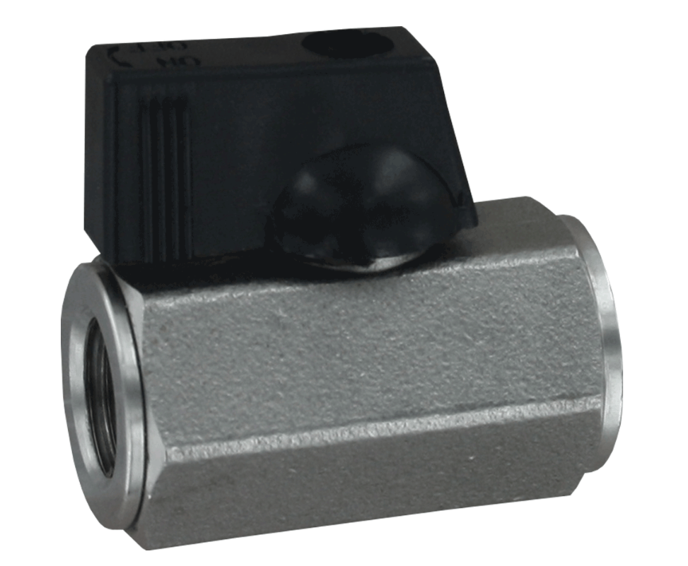 Dwyer Instruments SMV2-WF3 | Mini stainless steel ball valve | 3/8" NPT female x female