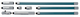 Mitutoyo 137-204 Tubular Inside Micrometer, Hardened Face 50-1000mm