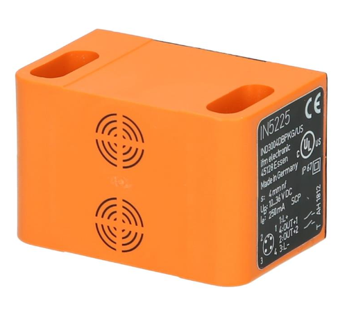 Inductive dual sensor ifm electronic IN5225 - IND3004DBPKG/US-100-DPV