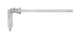 Mitutoyo 534-102 | Vernier Caliper | Series 534 | With Long Jaw and Fine Adjustment | Graduation 0.05 mm | Accuracy ±0.13 mm | Range 0 to 500 mm | Weight 1500 g