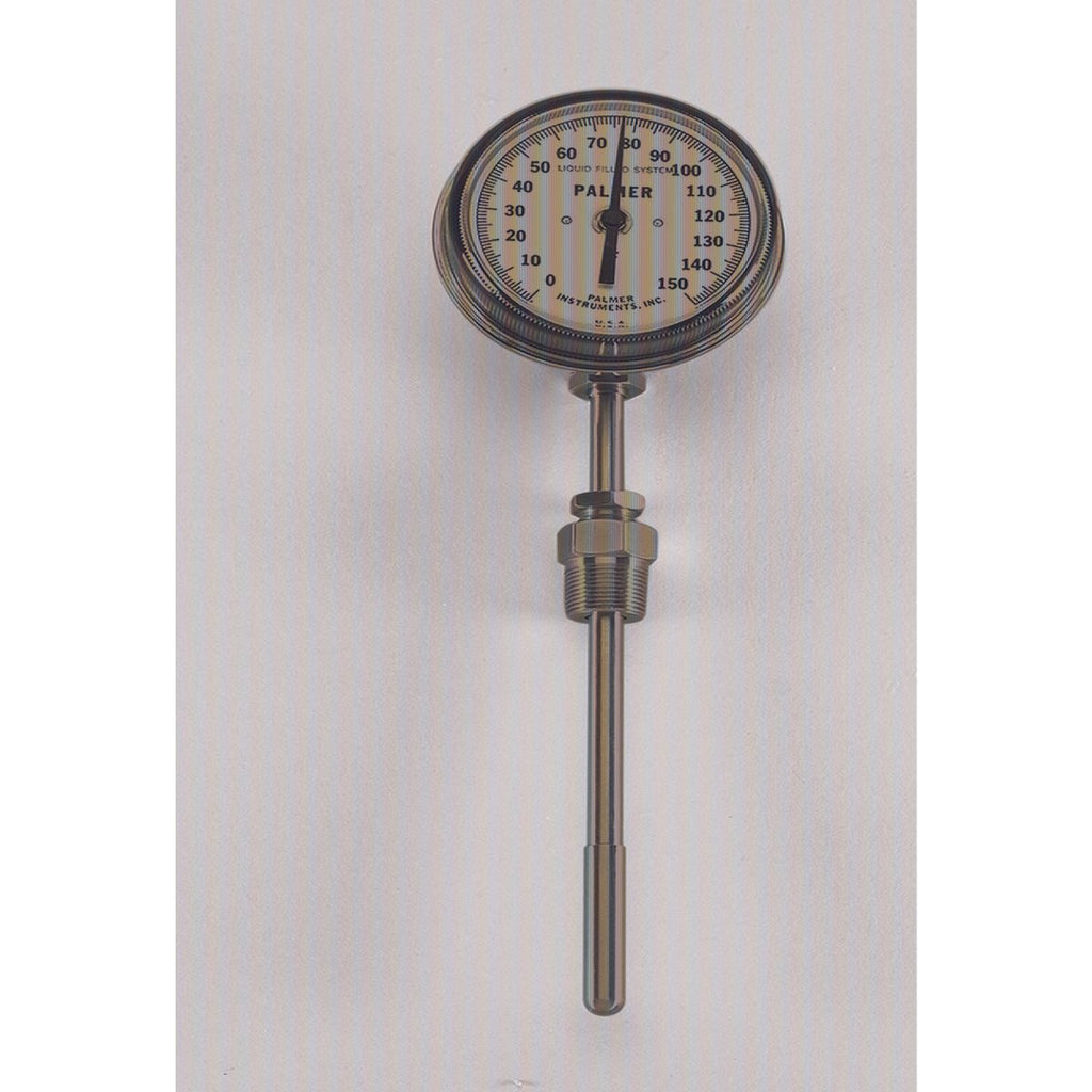 Palmer Wahl 950_Dial | 950 Series Rigid Stem Dial Thermometer | 1/2 in NPT Union, 3/8 in Stem - generaltechuae