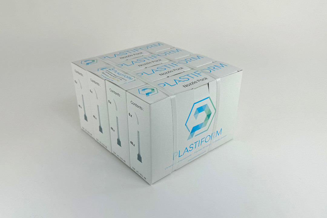 Plastiform AC-002-192 | Standard Mixing Nozzles | 192 x 8.2 cm with 24 tips - generaltechuae