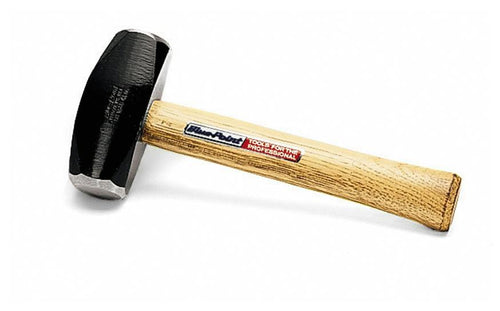 Snap-on BH133B | Blue-Point Heavy-Duty Hand Drilling Hickory Handle Hammer | 48 oz, Hand Drilling, 10 in