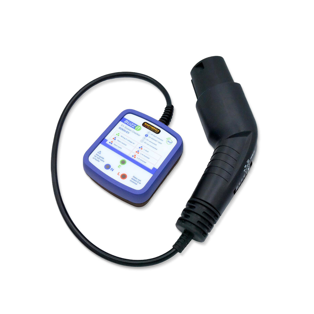 Martindale MARBZ820-EV | BZ820-EV EVSE Socket Tester | Type 2, CP modes A/B/C/E - generaltechuae