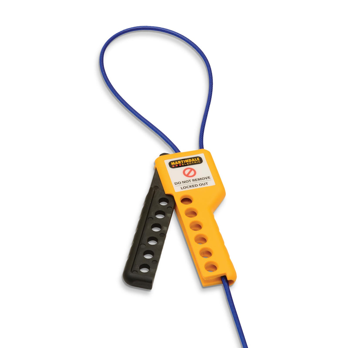 Martindale MARCABLOK1BL | CABLOK1BL Adjustable Cable Lockout | 1 m cable - generaltechuae