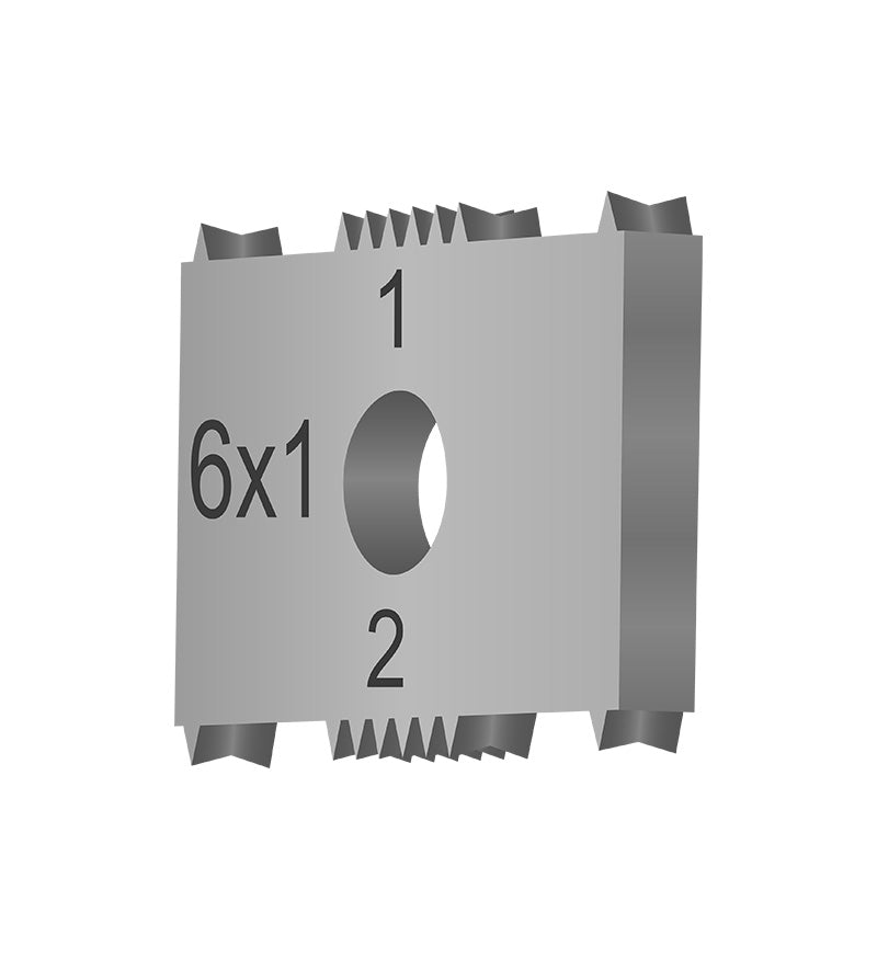 DeFelsko CHBLADE6X2 | PosiTest CH Replacement Blade | 2 mm / 6 Teeth - generaltechuae