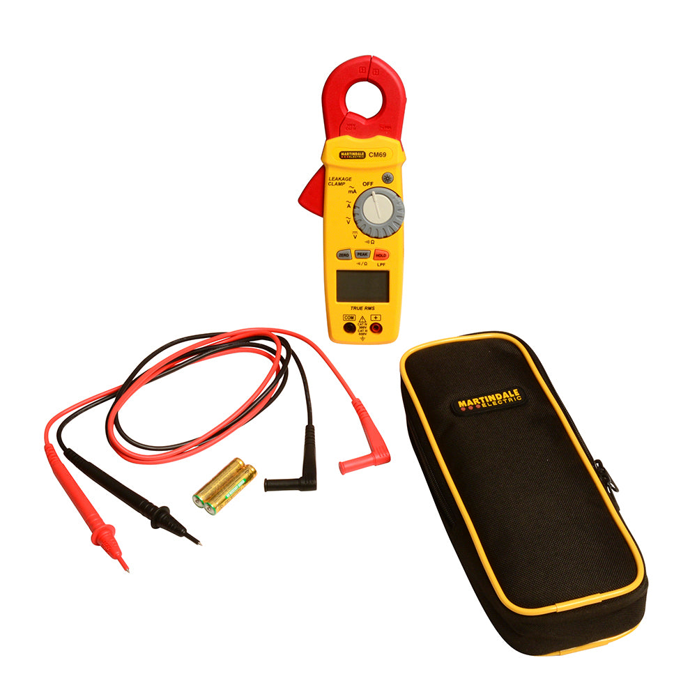 Martindale MARCM69 | CM69 AC TRMS Earth Leakage Clamp Meter | 6 mA to 60 A, 1 µA Resolution - generaltechuae (2)