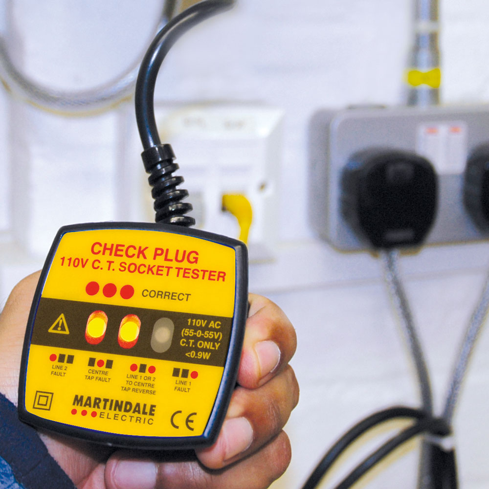 Martindale MARCP301 | CP301-16 110V CT Industrial Socket Tester | 16A, CAT II 150V - generaltechuae (2)