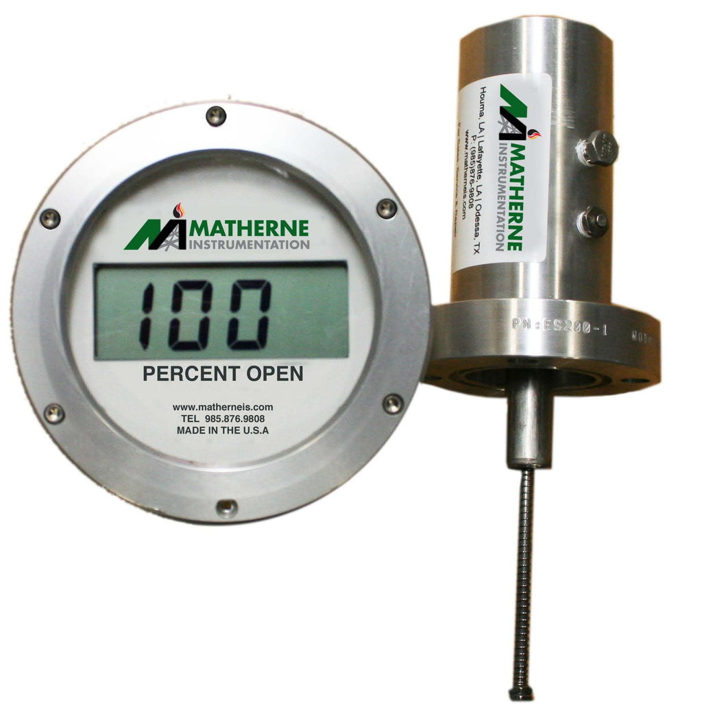 Matherne Choke Position Indicator System | 4 in Dial, 0-100% in 1% Steps - generaltechuae