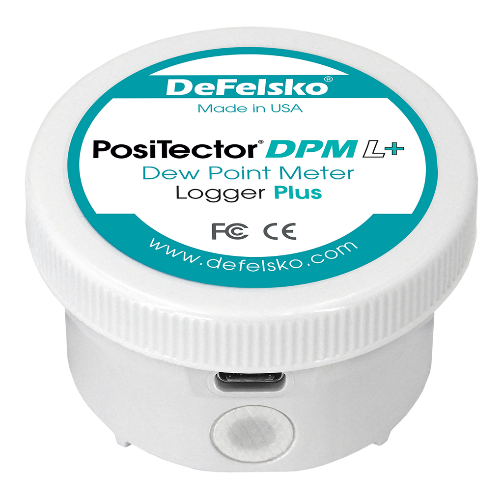 DeFelsko DPMLPLUS | PosiTector DPM L+ Dew Point Meter Logger Plus | WiFi, AAA, Up to 600 Days - generaltechuae