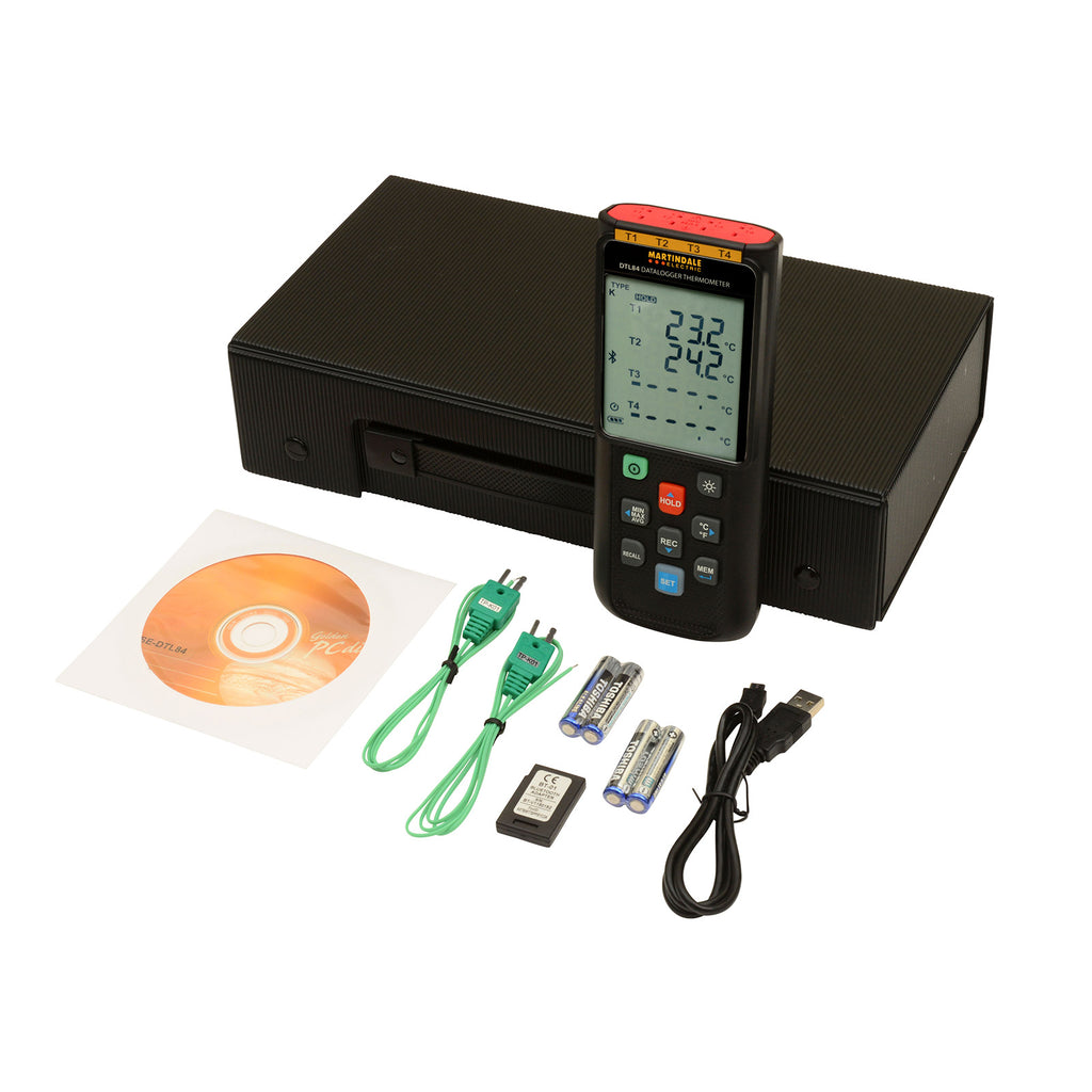 Martindale MARDTL84 | DTL84 4-Channel Data Logging Thermometer | K/J/E/T/N/R/S, Bluetooth - generaltechuae (5)