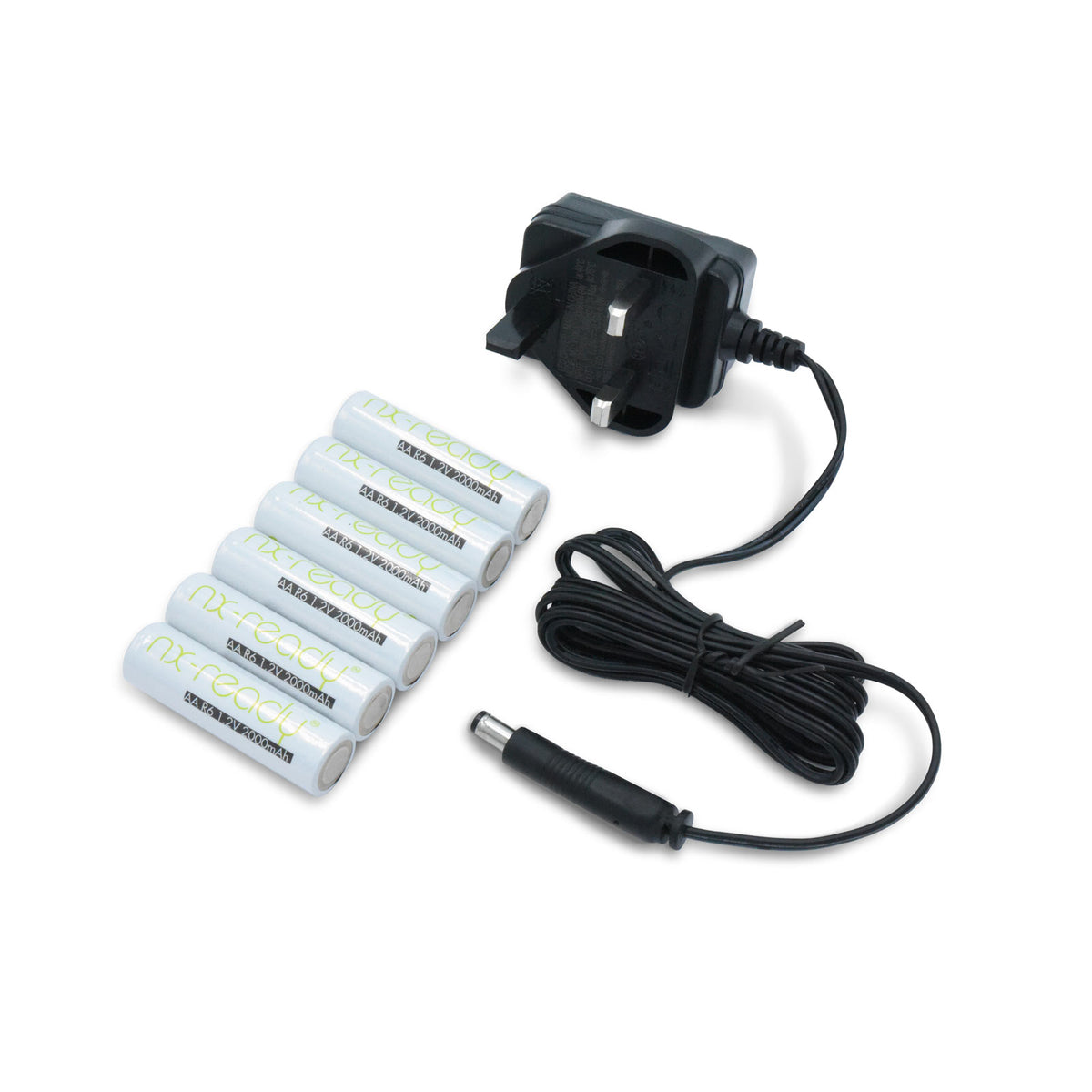 Martindale MARETBAT | ETBATKIT Rechargeable Battery and Charger Kit | 6 x AA, ET6000 Series - generaltechuae