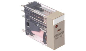 Omron G2R-2-SN 230VAC (S), Plug In Power Relay, 230V ac Coil, 5A Switching Current, DPDT