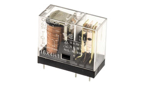 Omron G2R-1 DC5, PCB Mount Power Relay, 5V dc Coil, 10A Switching Current, SPDT