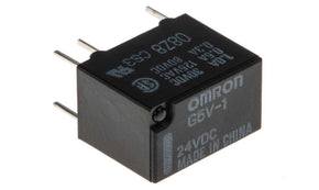 Omron G5V-1 DC24, PCB Mount Signal Relay, 24V dc Coil, 2A Switching Current, SPDT