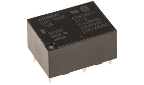 Omron G6C-1114P-US DC24, PCB Mount Power Relay, 24V dc Coil, 10A Switching Current, SPST - generaltechuae
