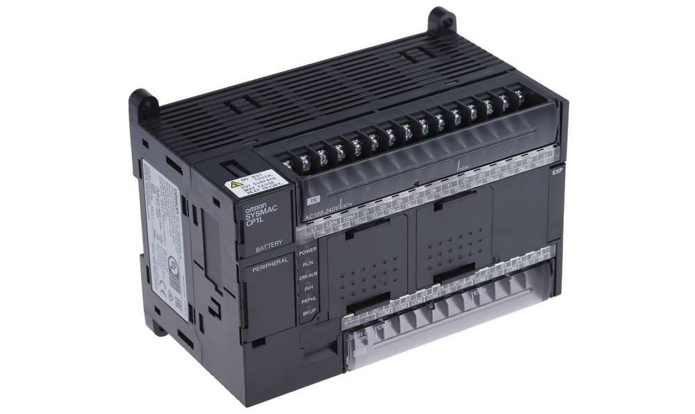 Omron CP1L-M40DR-A, CP1L Series PLC CPU for Use with SYSMAC CP1L Series, 100 → 240 V Supply, Relay Output, 24 (DC)-Input, DC