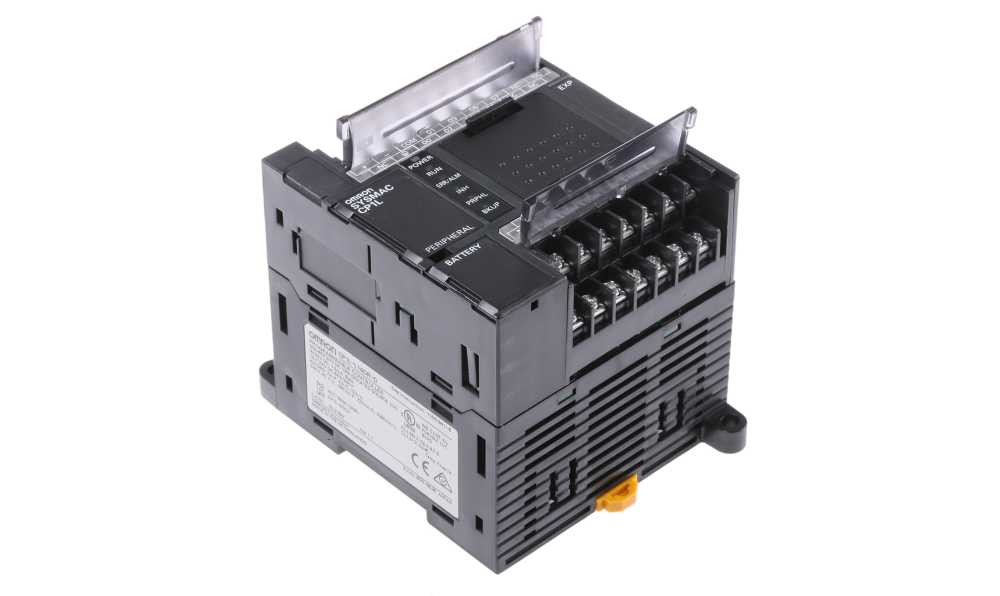 Omron CP1L-L14DR-D, CP1L Series PLC CPU for Use with SYSMAC CP1L Series, Relay Output, 8 (DC)-Input, DC Input