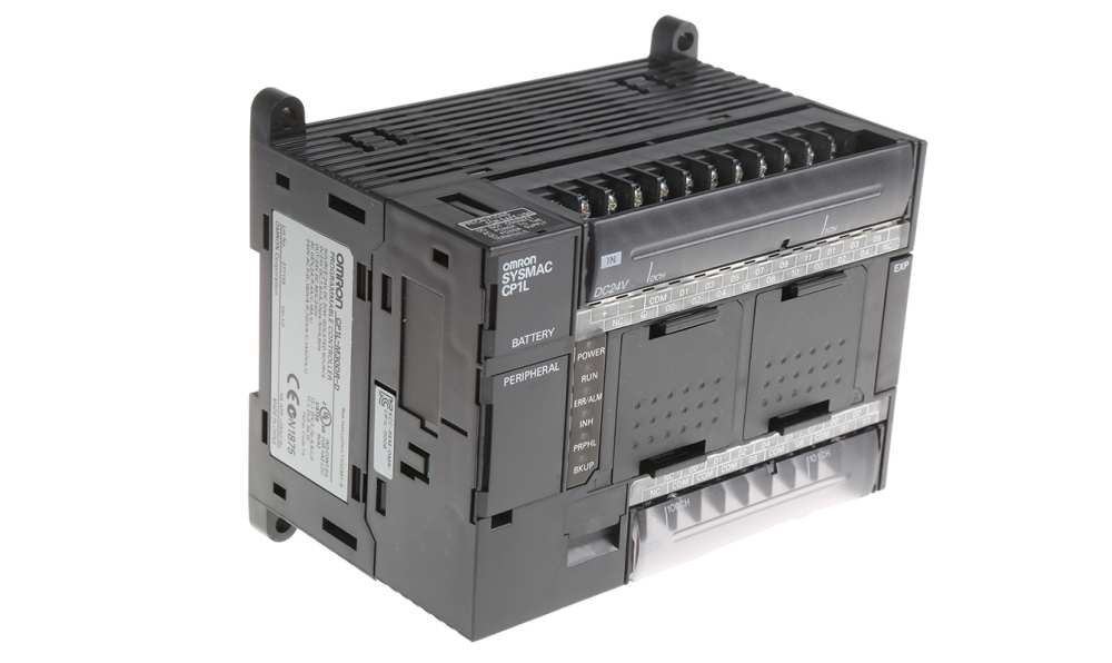 Omron CP1L-M30DR-D, CP1L Series PLC CPU for Use with SYSMAC CP1L Series, Relay Output, 18 (DC)-Input, DC Input