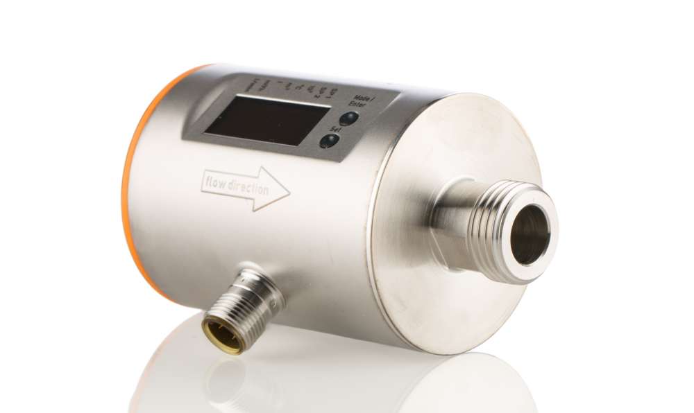 ifm SM6000, Flow Controller, 0.1 → 25 L/min, PNP Output, 19 → 30 V dc, 1/2 in Pipe