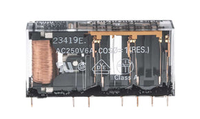 Omron G7SA-3A3B 24VDC, PCB Mount Force Guided Relay, 24V dc Coil Voltage, 6 Pole, 3PDT