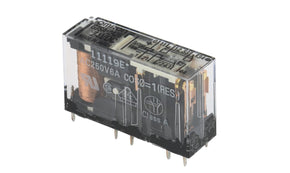 Omron G7SA-2A2B 24VDC, PCB Mount Force Guided Relay, 24V dc Coil Voltage, 4 Pole, DPDT