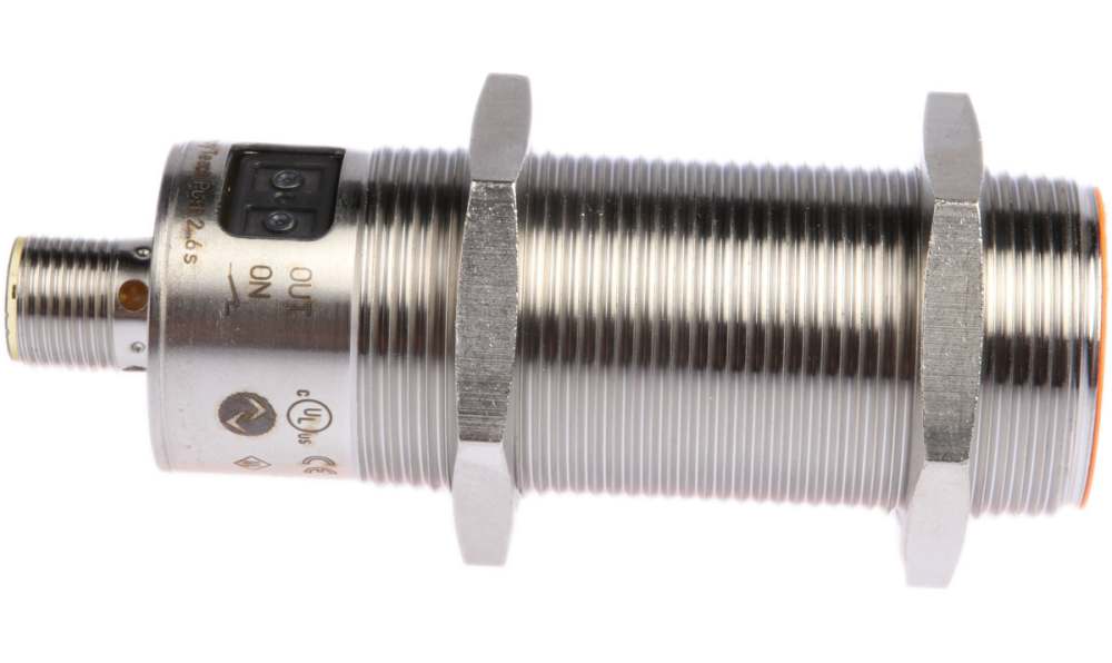 ifm KI5085, Capacitive Threaded Barrel Proximity Sensor, M30, 8 mm Detection, PNP NO/NC, 10 → 36 V dc