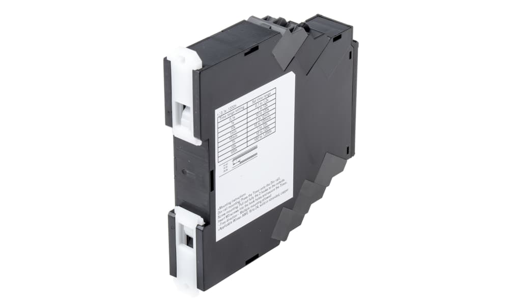 Omron H3DT-A2 24-240VAC/DC, H3DT Series DIN Rail Mount Timer Relay, 24 → 240V ac/dc, 4-Contact, 0.1 s → 1200 h, 1-Function, DPDT