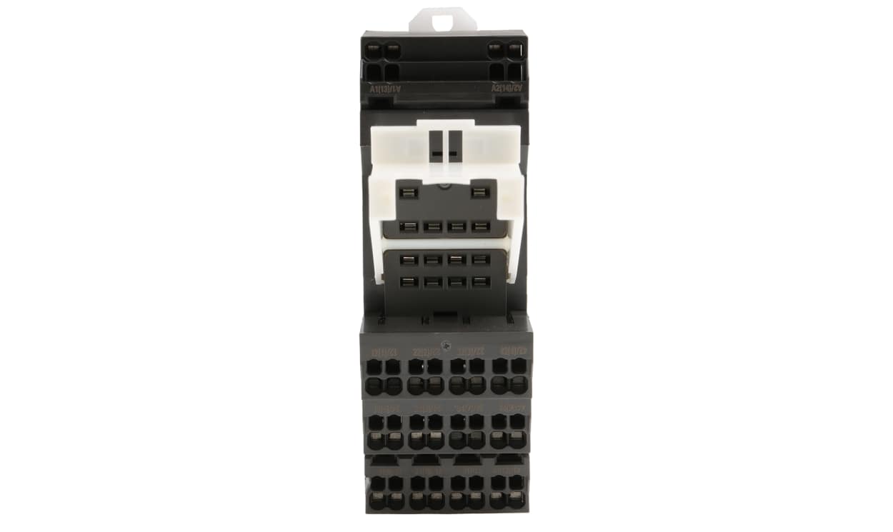 Omron PYF-14-PU, MY4 14 Pin 250V ac DIN Rail Relay Socket, for use with MY Series General Purpose Relay - generaltechuae