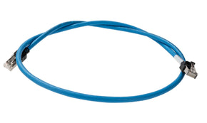Omron XS6W-6LSZH8SS100CM-B, XS6, 1m Cat6, Blue RJ45 to Male RJ45 Male, FTP, STP Shielded, Terminated LSZH Sheath